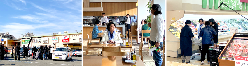 CM撮影の様子